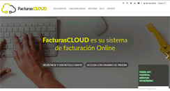Desktop Screenshot of facturascloud.com